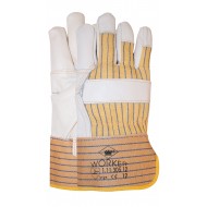 Meubellederen handschoen met palmversterking Maat 12 