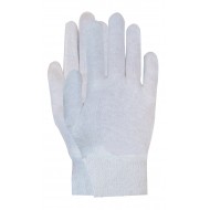 Interlock handschoen van 100% katoen, herenmaat met manchet (280 grams) Maten 10 