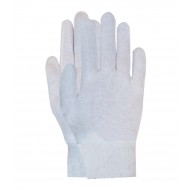 Interlock handschoen van 100% katoen, damesmaat met manchet (260 grams) Maten 7 