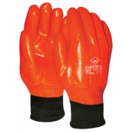 PVC handschoen 47-500 oranje Maten 10 
