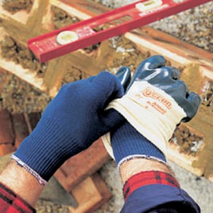 Ansell Therm-A-Knit 78-101, volledig gebreide, lichte handschoen, blauw Maat 9 