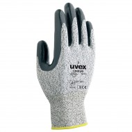 Uvex Unidur 6643 met NBR coating, zwarte coating Maat 7 