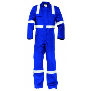 HaVeP 5safety overall FR-AST 2033, korenblauw Maat 64 