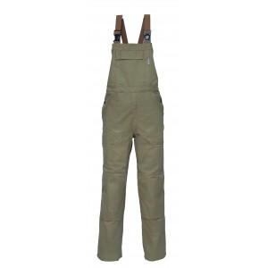 HaVeP Amerikaanse overall 2191, met kniestukken, kaki Maat 50 