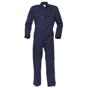 HaVeP overall 2412, met kniezakken, marineblauw Maat 54 