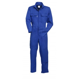 HaVeP overall 2412, met kniezakken, korenblauw Maat 48 