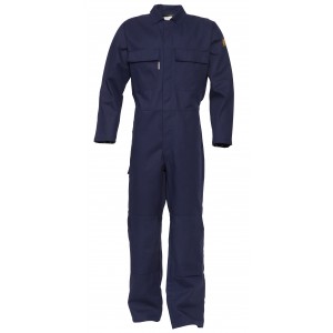HaVeP Proban overall FR-AST 2725, met kniezakken, marineblauw Maat 62 