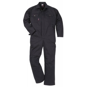 Fristads Kansas Essential rally overall 100065, zwart Maat S 