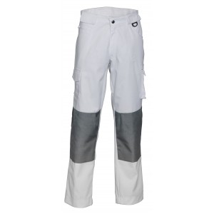 HaVeP werkbroek Worker 8597, wit/grijs Maat 48 