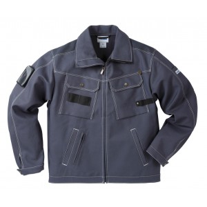 Fristads Kansas werkjas 100304, grijs Maat 3XL 