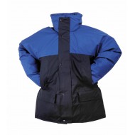 Sioen Flexothane Classic winterregenparka 4899 Amsterdam, blauw/k.blauw Maat S 