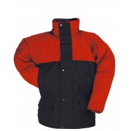 Sioen Flexothane Classic winterregenparka 4899 Amsterdam, blauw/rood Maat 3XL 