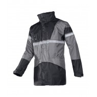 Sioen Siopor Ultra 4-in-1 parka 288A Cloverfield, grijs/zwart Maat 3XL 