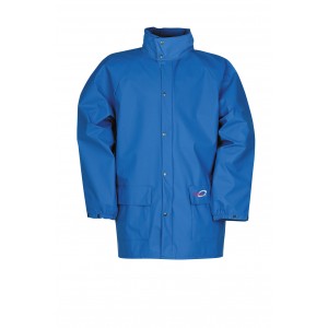 Sioen Flexothane Classic regenjas 4820 Dortmund, korenblauw Maat XL 