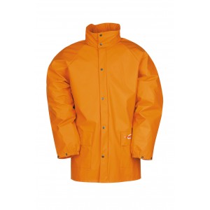 Sioen Flexothane Classic regenjas 4820 Dortmund, oranje Maat L 