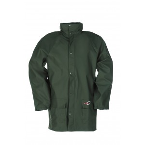 Sioen Flexothane Classic regenjas 4820 Dortmund, groen Maat XL 