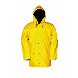 Sioen Flexothane Essential winterregenparka 4893 Dover, geel Maat XL 