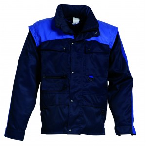 HaVeP Construction Line all season jack 4252, blauw/korenblauw Maat S 