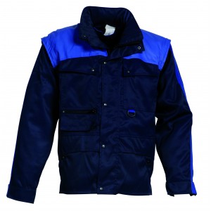 HaVeP Construction Line all season jack 4252, blauw/korenblauw Maat L 