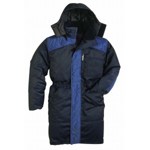 Sioen nICEWEAR diepvriesmantel 2122 Verbier, blauw/kobaltblauw Maat S 