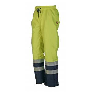 Sioen Siopor broek FR-AST 5729 Gladstone, geel/marineblauw Maat L 