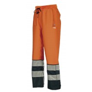 Sioen Siopor broek FR-AST 5729 Gladstone, oranje/marineblauw Maat 3XL 