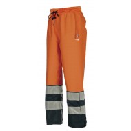 Sioen Siopor broek FR-AST 5729 Gladstone, oranje/marineblauw Maat XXL 