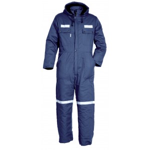 HaVeP Basic winteroverall 2205, korenblauw Maat 48 