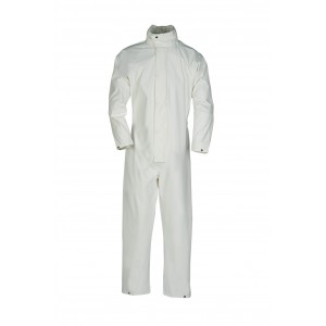 Sioen Flexothane Classic overall 4964 Montreal, wit Maat L 