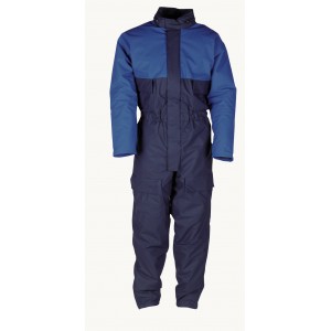Sioen Flexothane Classic winteroverall 4990 Lillehammer, blauw/korenblauw Maat XL 