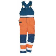 Fristads Kansas Amerikaanse overall 100489, oranje/blauw Maat 46 