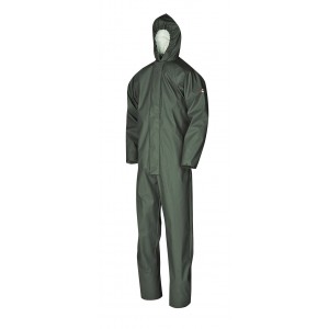 Sioen Flexothane Essential overall 6218 Herford, groen Maat L 