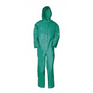 Sioen Chemtex overall 5996 Botlek, groen Maat 3XL 