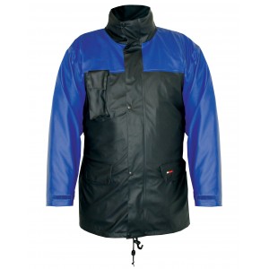 M-Wear parka 5270 Warura, marineblauw/korenblauw Maat S 