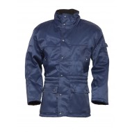 HaVeP Basic parka 4077, marineblauw Maat 3XL 