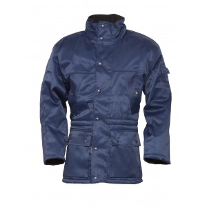 HaVeP Basic parka 4077, marineblauw Maat XXL 