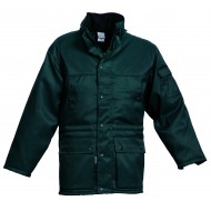 HaVeP Basic parka 4077, flessengroen Maat L 