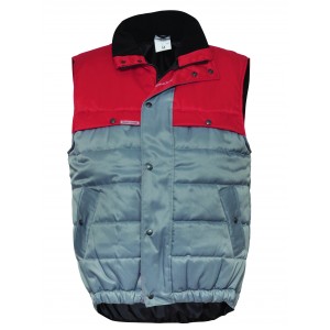 HaVeP 2000 bodywarmer 5069, grijs/rood Maat XXL 