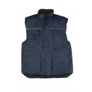 Sioen bodywarmer 087A, blauw Maat 3XL 