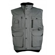 Sioen bodywarmer 087A, grijs Maat 3XL 