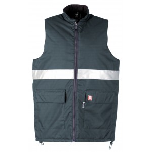 Sioen Siopor bodywarmer FR-AST 2578 Garnich, marineblauw Maat L 