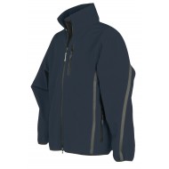 Sioen Dynamic softshell jas 451Z Trisul, marineblauw Maat 3XL 