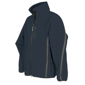 Sioen Dynamic softshell jas 451Z Trisul, marineblauw Maat XL 