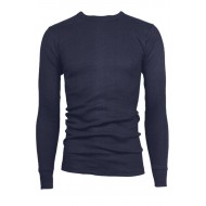 Thermal shirt lange mouw, blauw Maat L 