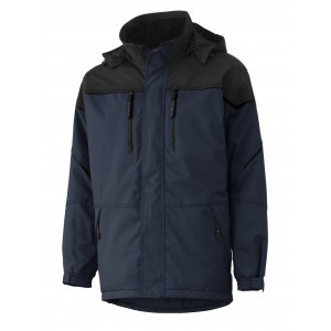 Helly Hansen parka 71334 Kiruna, blauw/zwart Maat M 