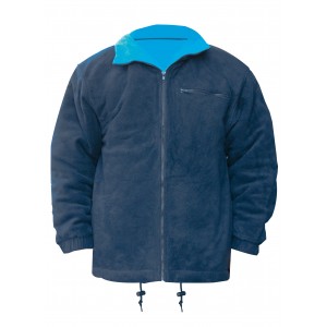 M-Wear fleecejas Kaprun 2904, marineblauw Maat 3XL 