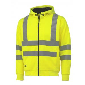 Helly Hansen Hi-Vis Hoodie 79017, geel Maat L 