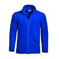 Santino Polarfleece jack Bormio, korenblauw Maat 3XL 