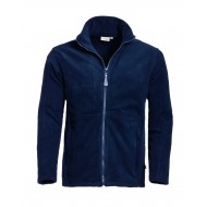 Santino Polarfleece jack Bormio, marineblauw Maat 3XL 