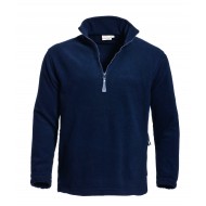Santino Polarfleece sweater Serfaus, marineblauw Maat 3XL 